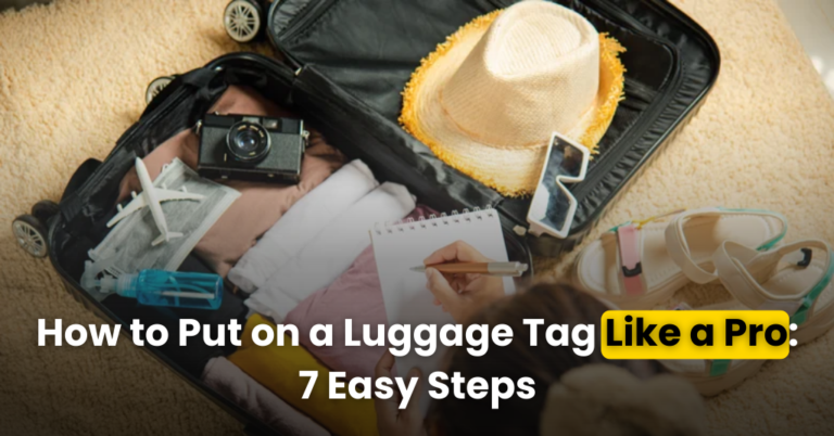 Read more about the article How to Put on a Luggage Tag Like a Pro: 7 Easy Steps