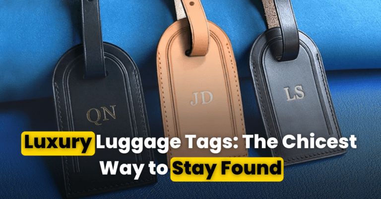 3 Must-Have Luxury Luggage Tags That Redefine Travel Style! - Roamf